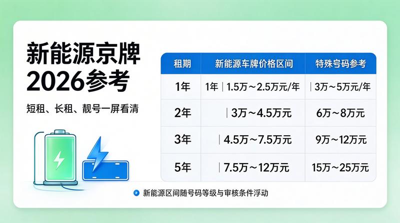 京牌租赁优势